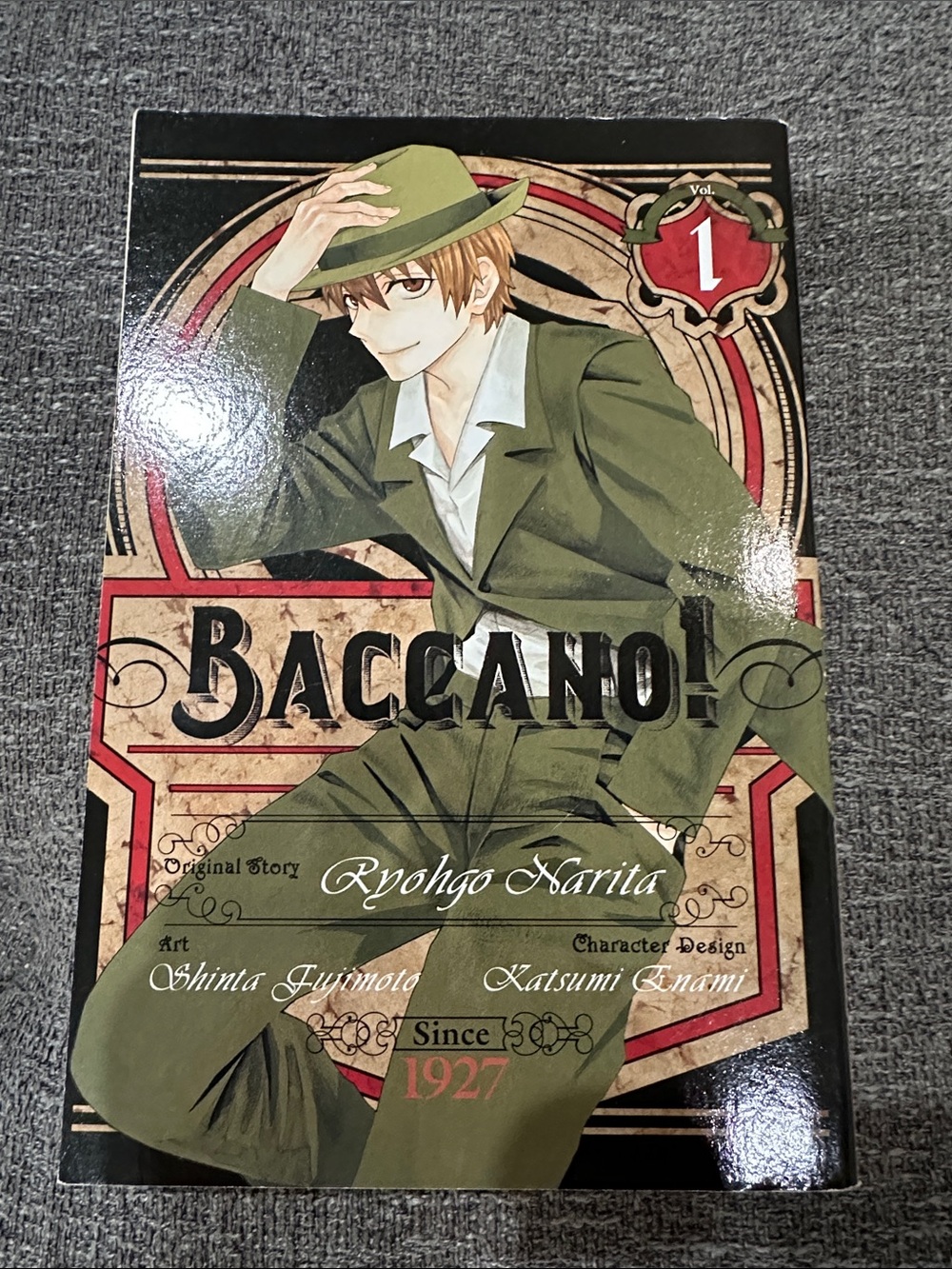 Baccano! Vol. 1 Manga Paperback - Green Cover